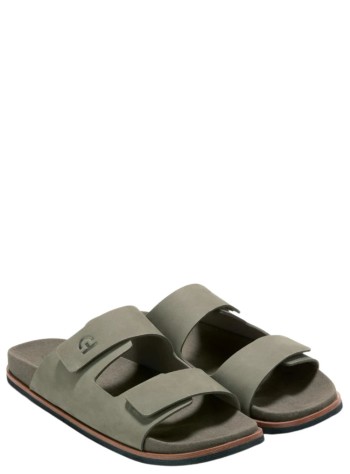 cole haan sandal manmodern classics resort sandals - c42901 dusty olive nubuck black 2