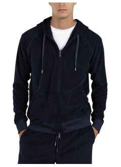 aurélien sudadera hombre terry zipper vest - 020250902080004 navy