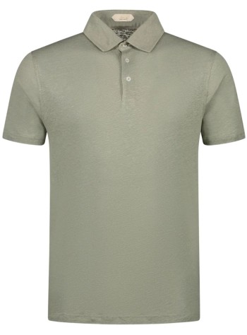 aurélien polo manlinen polo shirt - 020230902060000 pistache