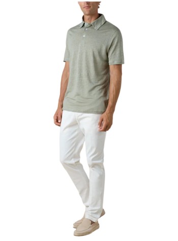 aurélien polo manlinen polo shirt - 020230902060000 pistache 2