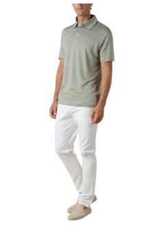 aurélien polo manlinen polo shirt - 020230902060000 pistache