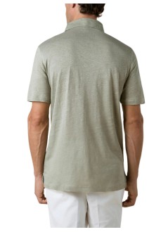 aurélien polo manlinen polo shirt - 020230902060000 pistache