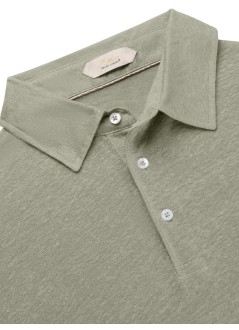 aurélien polo manlinen polo shirt - 020230902060000 pistache