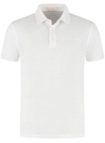 aurélien polo manlinen polo shirt - 020230902060000 white