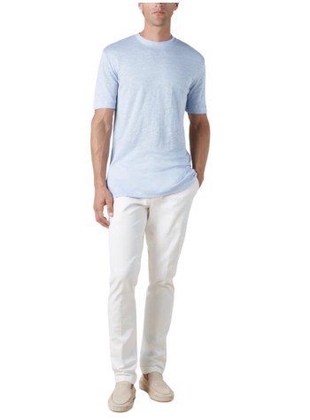 aurélien t-shirt manlinen city t-shirt - 020230902060002 light blue 2