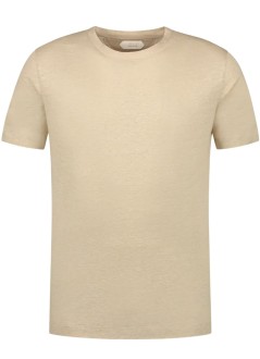 aurélien t-shirt manlinen city t-shirt - 020230902060002 beige