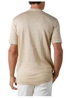 aurélien t-shirt manlinen city t-shirt - 020230902060002 beige