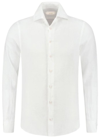 aurélien shirt manlinen seaside shirt - 020230602060001 white