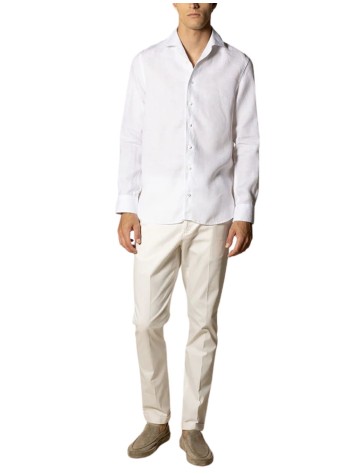 aurélien shirt manlinen seaside shirt - 020230602060001 white 2