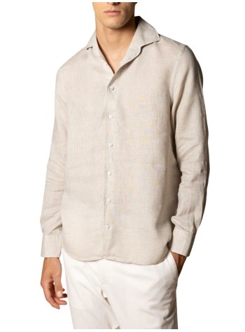 aurélien shirt manlinen seaside shirt - 020230602060001 beige 2
