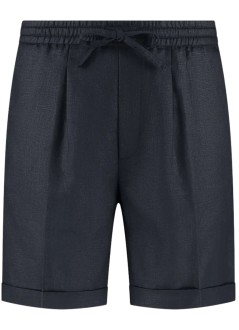aurélien pantalon corto hombre linen seaside shorts - 020250903060000 navy