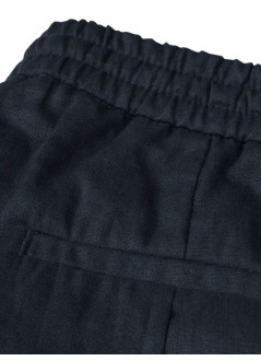aurélien pantalon corto hombre linen seaside shorts - 020250903060000 navy