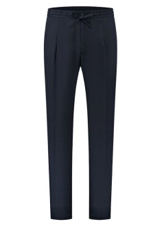 aurélien pantalon hombre linen seaside trousers - 020250903060001 navy