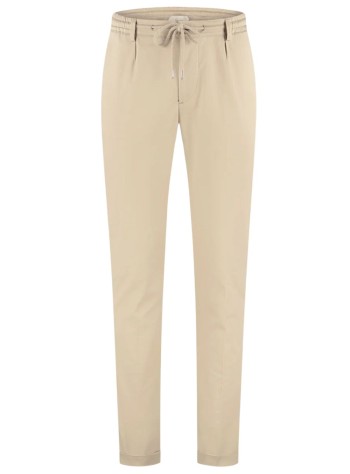 aurélien pant  manurban cotton trousers - 060230903160001 dark beige