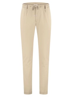 aurélien pant  manurban cotton trousers - 060230903160001 dark beige