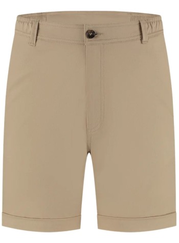 aurélien short pant mancotton seaside shorts - 020230903160000 dark beige