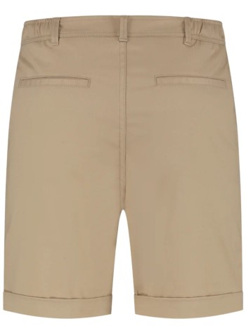 aurélien short pant mancotton seaside shorts - 020230903160000 dark beige 2