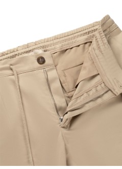 aurélien short pant mancotton seaside shorts - 020230903160000 dark beige