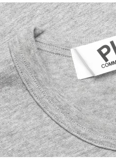 comme des garçons play camiseta hombre play t-shirt - axt084051 grey