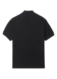 comme des garçons play polo hombre t-shirt red emblem - axt006051 black