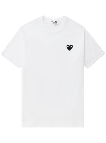 comme des garçons play camiseta hombre t-shirt black - axt064051 white