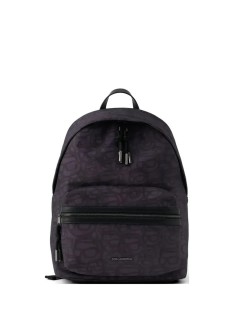 karl lagerfeld luggage mank/ikon aop backpack - b1m30211 999