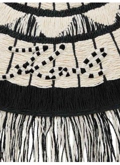 karl lagerfeld clutch womank/signature 2.0 tph fan fringe - b2w30007 998