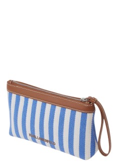 karl lagerfeld luggage womank/autograph stripe pouch - b2w46083 349
