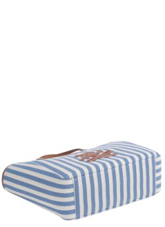 karl lagerfeld handbag womank/autograph stripe canvas bag - b2w46074 349