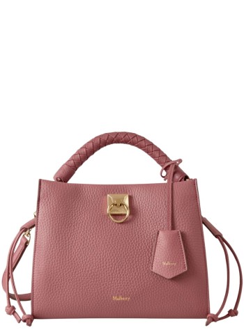 mulberry crossbody womansmall iris bag handle heavy grain - hh6267000 j647