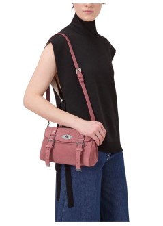 mulberry crossbody womanmini alexa suede - rl8995047 j647