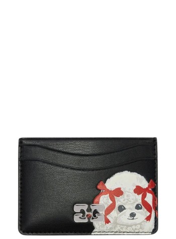 ganni wallet womancard holder puddle - b3010118 099