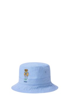 polo ralph lauren gorras hombre woven-bucket-hat - 710b14600001 austin blue