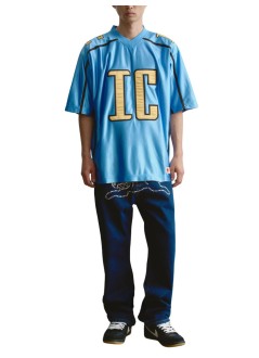 icecream t-shirt manic football shirt - ic26120 blue