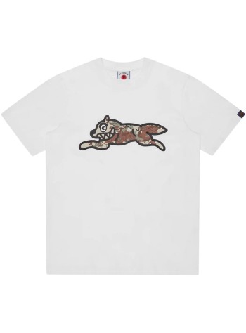 icecream t-shirt manchoc chip running dog t-shirt - ic26142 white