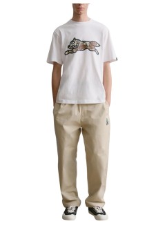 icecream t-shirt manchoc chip running dog t-shirt - ic26142 white