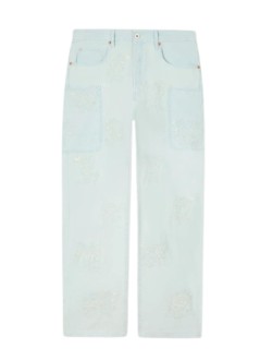 kenzo pantalon jeans hombre kenzo cartoon cargo monkey fit jeans - fg55dp4087f0 dy