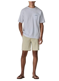 patagonia camiseta hombre m's boardshort logo pocket responsibili-tee - 37655 whi