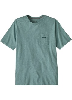 patagonia camiseta hombre m's boardshort logo pocket responsibili-tee - 37655 blsg