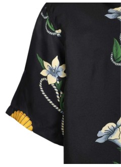 drôle de monsieur shirt manchemise mc drôle shell - ksh230se023ny navy