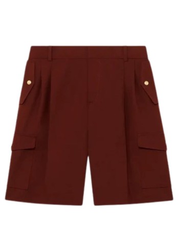 drôle de monsieur pantalon corto hombre short cargo - kbs173pl173br brick