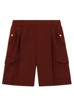drôle de monsieur short pant manshort cargo - kbs173pl173br brick