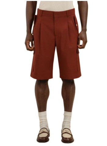 drôle de monsieur pantalon corto hombre short cargo - kbs173pl173br brick 2