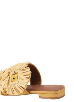 kurt geiger planas mujer raffia buckle flat sdl - 5588093999 60