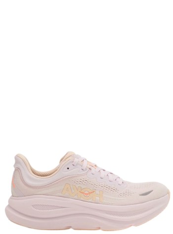 hoka one one sneaker mujer bondi 9 - 1162012 lilac cream tangerine glow