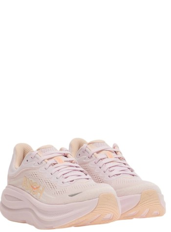 hoka one one sneaker mujer bondi 9 - 1162012 lilac cream tangerine glow 2