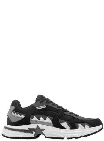 bape sneaker manbape shark sta #3 m2 - 1l80191315 black