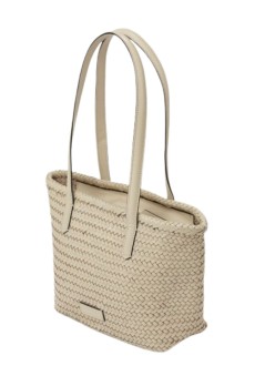 karl lagerfeld handbag mujer k/signature braid sm tote - b2w30206 2ft