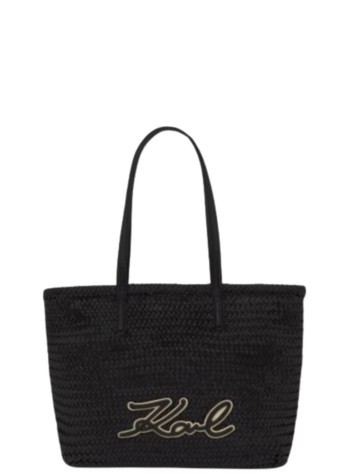 karl lagerfeld handbag mujer k/signature braid md tote - b2w30205 1av