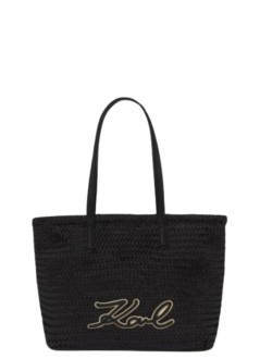 karl lagerfeld handbag womank/signature braid md tote - b2w30205 1av